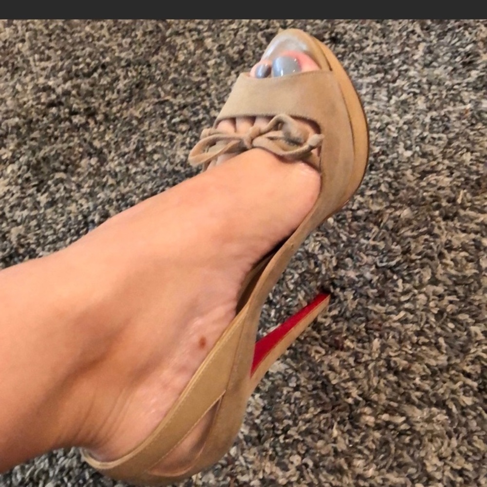 Christian louboutin platform heels 👠